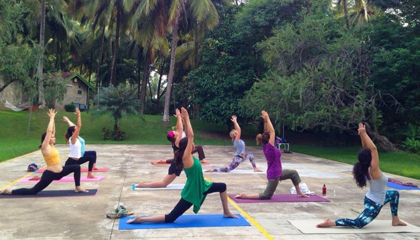yoga in kirali wellness center